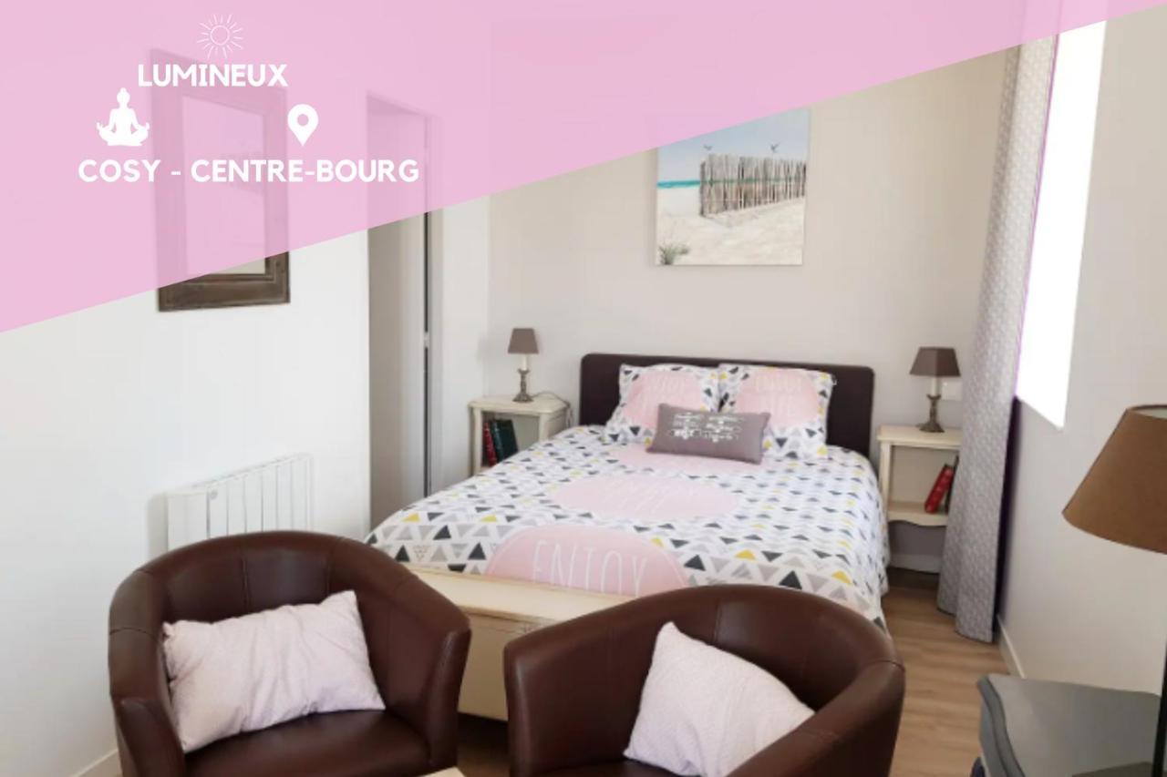 Studio Cosy Les Roses Tremieres 3 Etoiles Centre Plouharnel Proche Mer Dış mekan fotoğraf