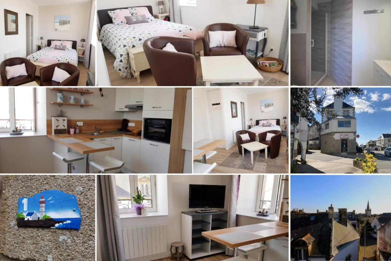 Studio Cosy Les Roses Tremieres 3 Etoiles Centre Plouharnel Proche Mer Dış mekan fotoğraf